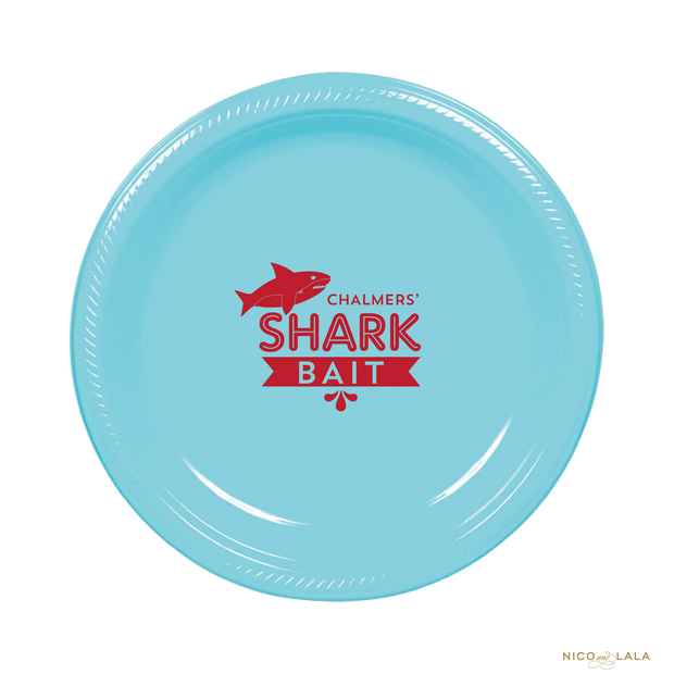 Shark Birthday Plates