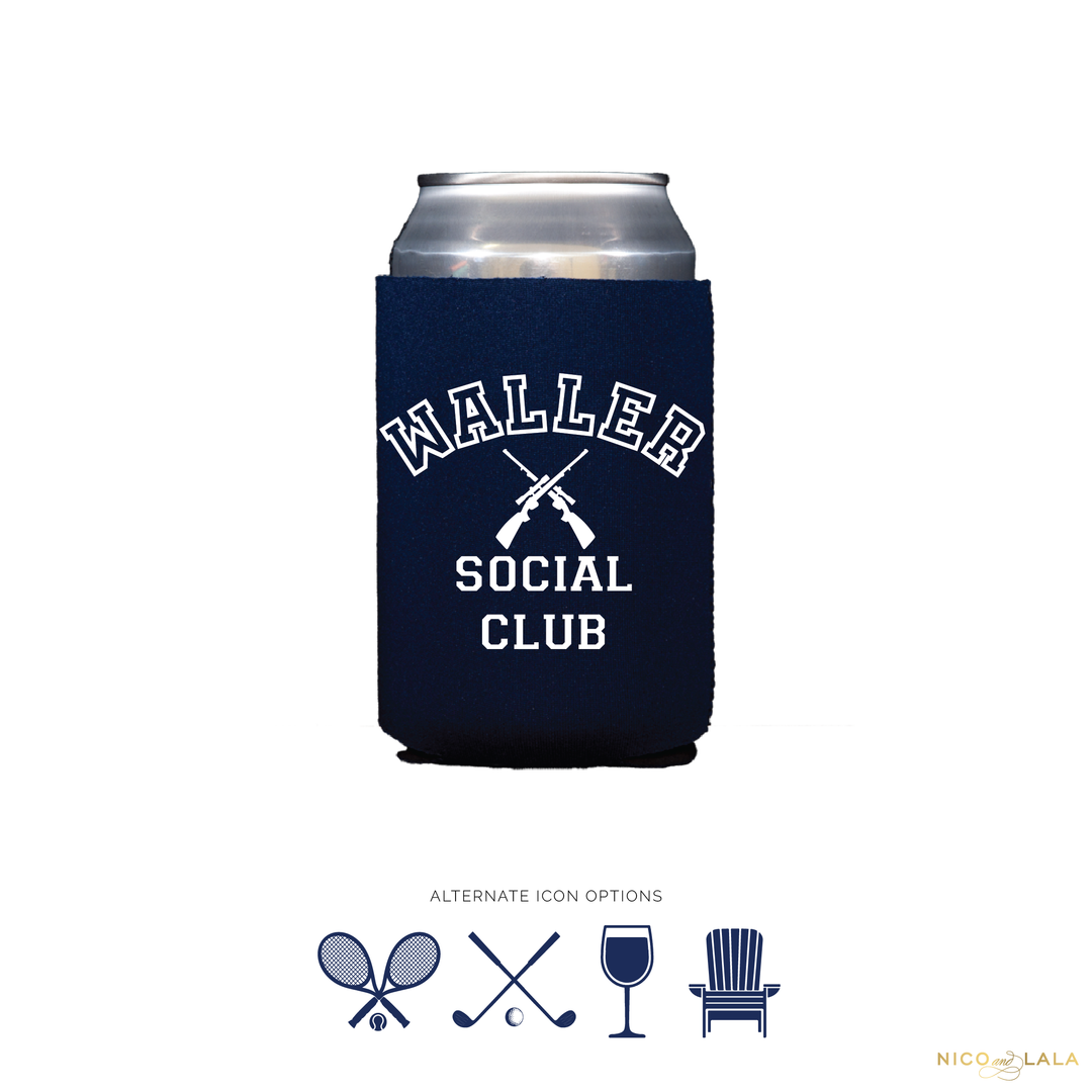 Social Club Koozies, Collapsible