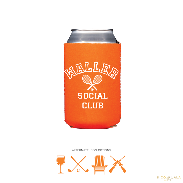 Social Club Koozies, Collapsible