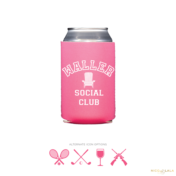 Social Club Koozies, Collapsible