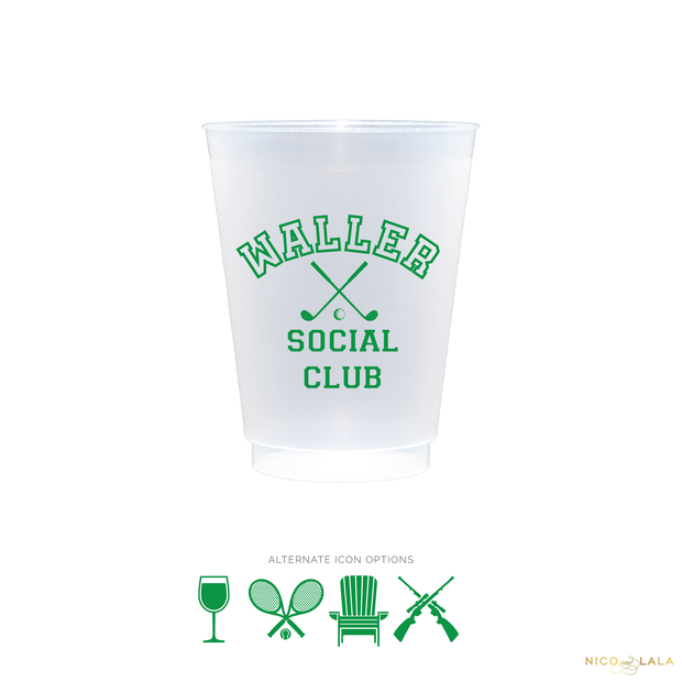Social Club Shatterproof Cups