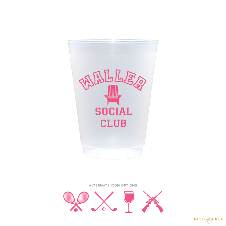 Social Club Shatterproof Cups