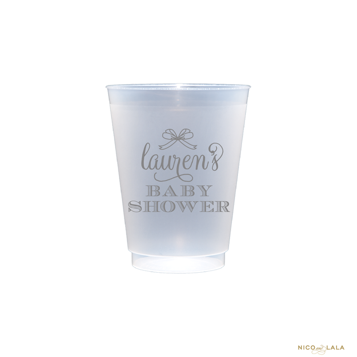 Stork Baby Shower Shatterproof Cups