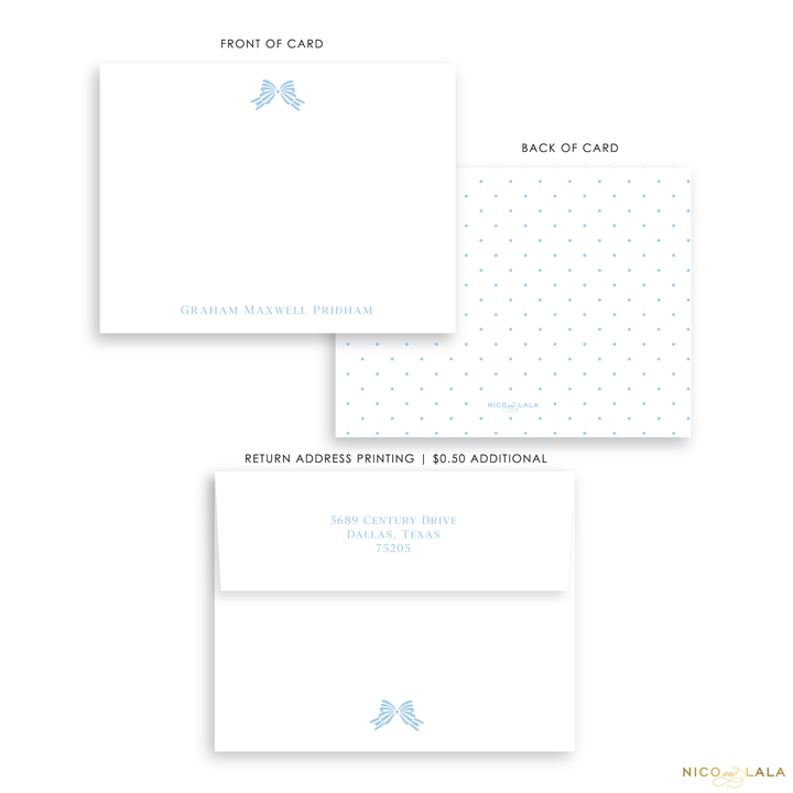 Swiss Dot Stationery