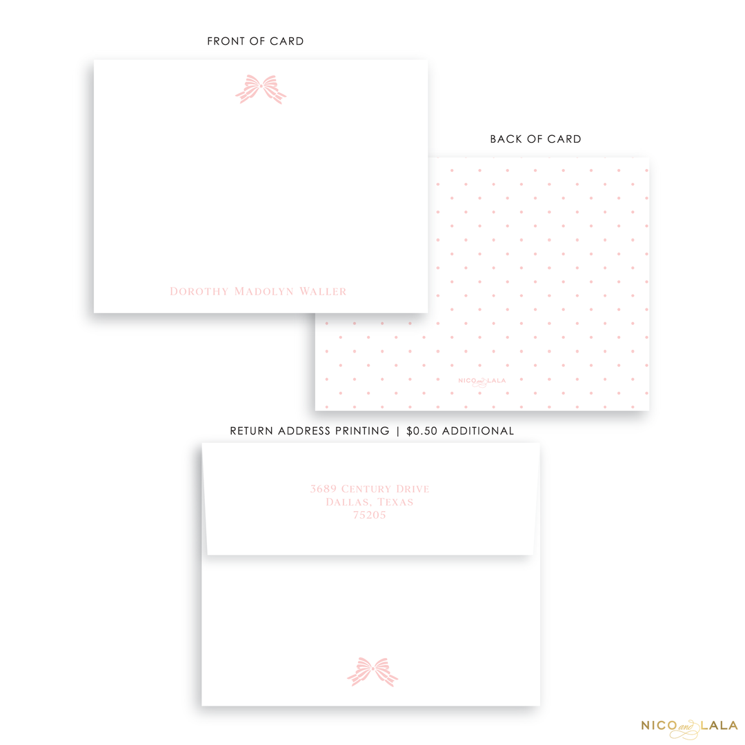 Swiss Dot Stationery