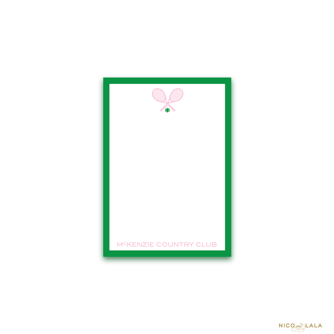 Tennis Notepad