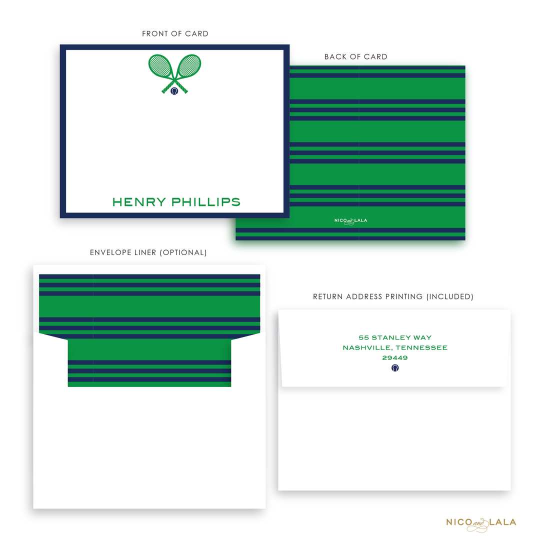 Tennis Stationery