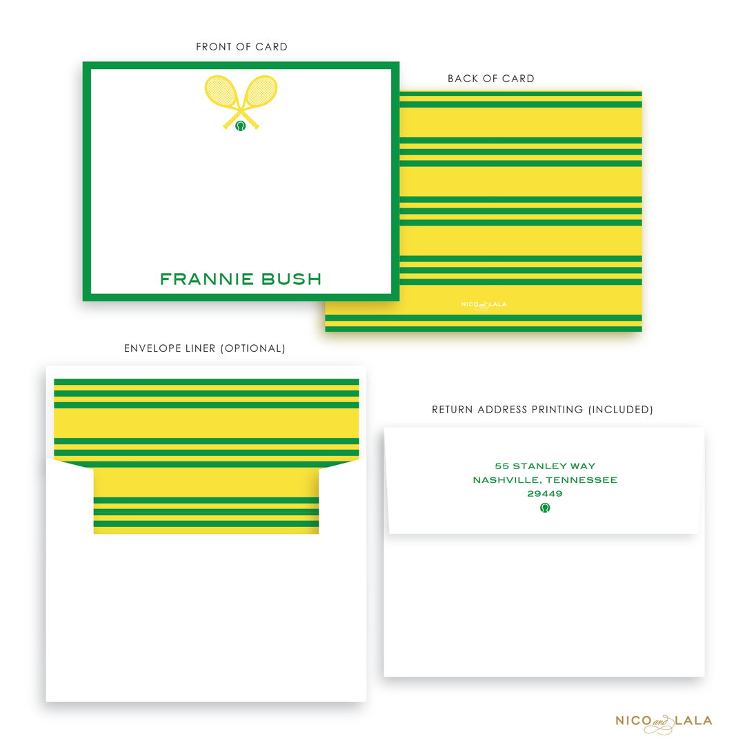 Tennis Stationery