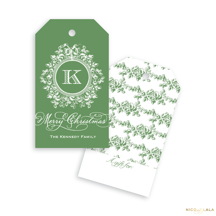 Ornamental Christmas Gift Tags