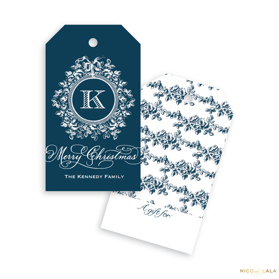 Ornamental Christmas Gift Tags