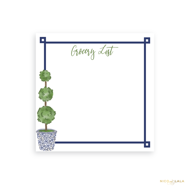 Topiary Notepad