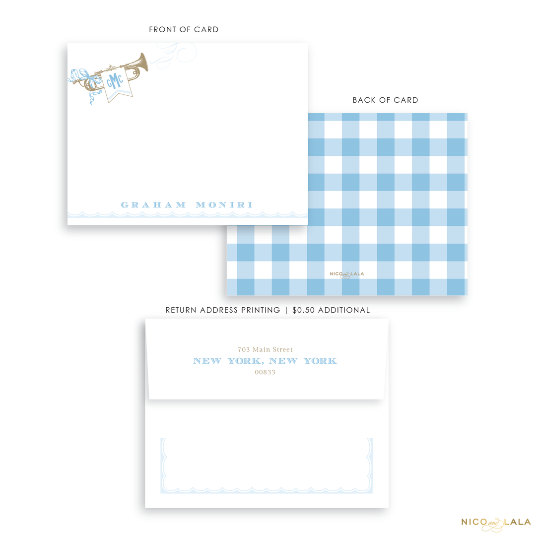 Trumpet Stationery