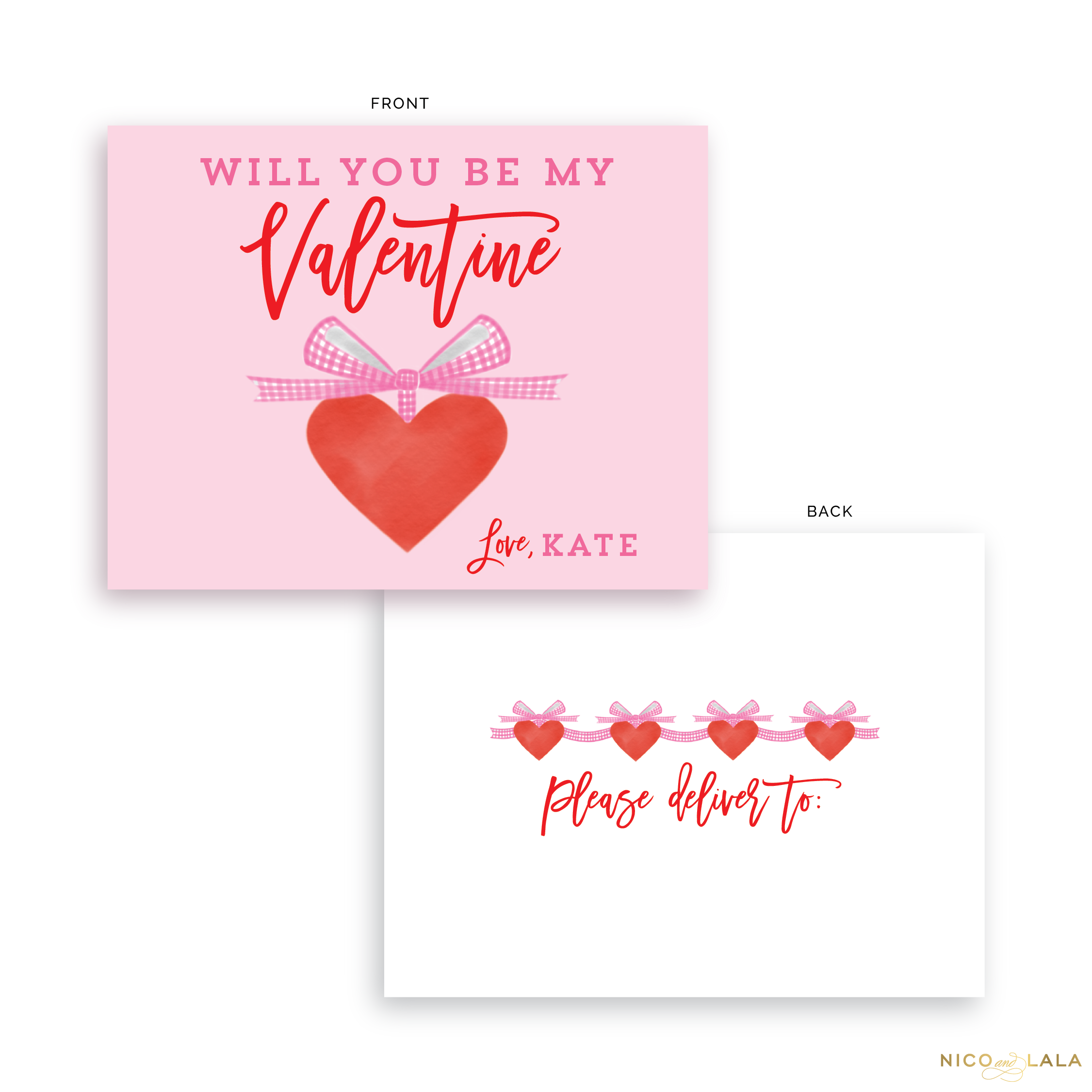 Be My Valentines Cards