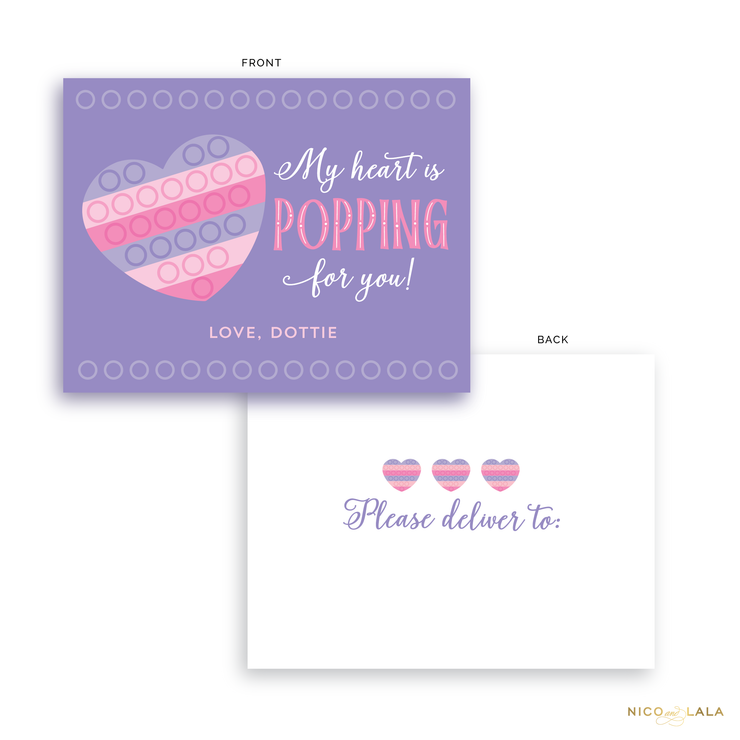 Heart is Popping Valentines Cards