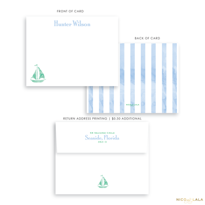 Watercolor Beach Stationery