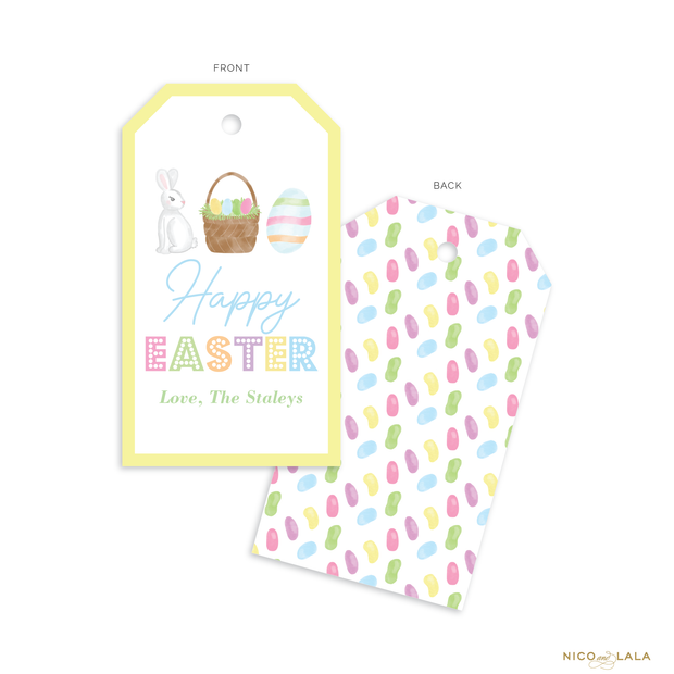 Watercolor Easter Gift Tags
