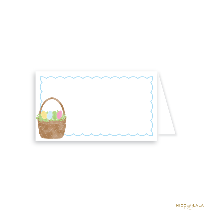 Watercolor Easter Place Cards