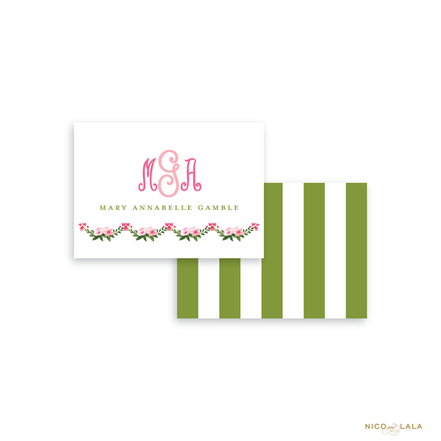 Buds and Blooms Calling Cards