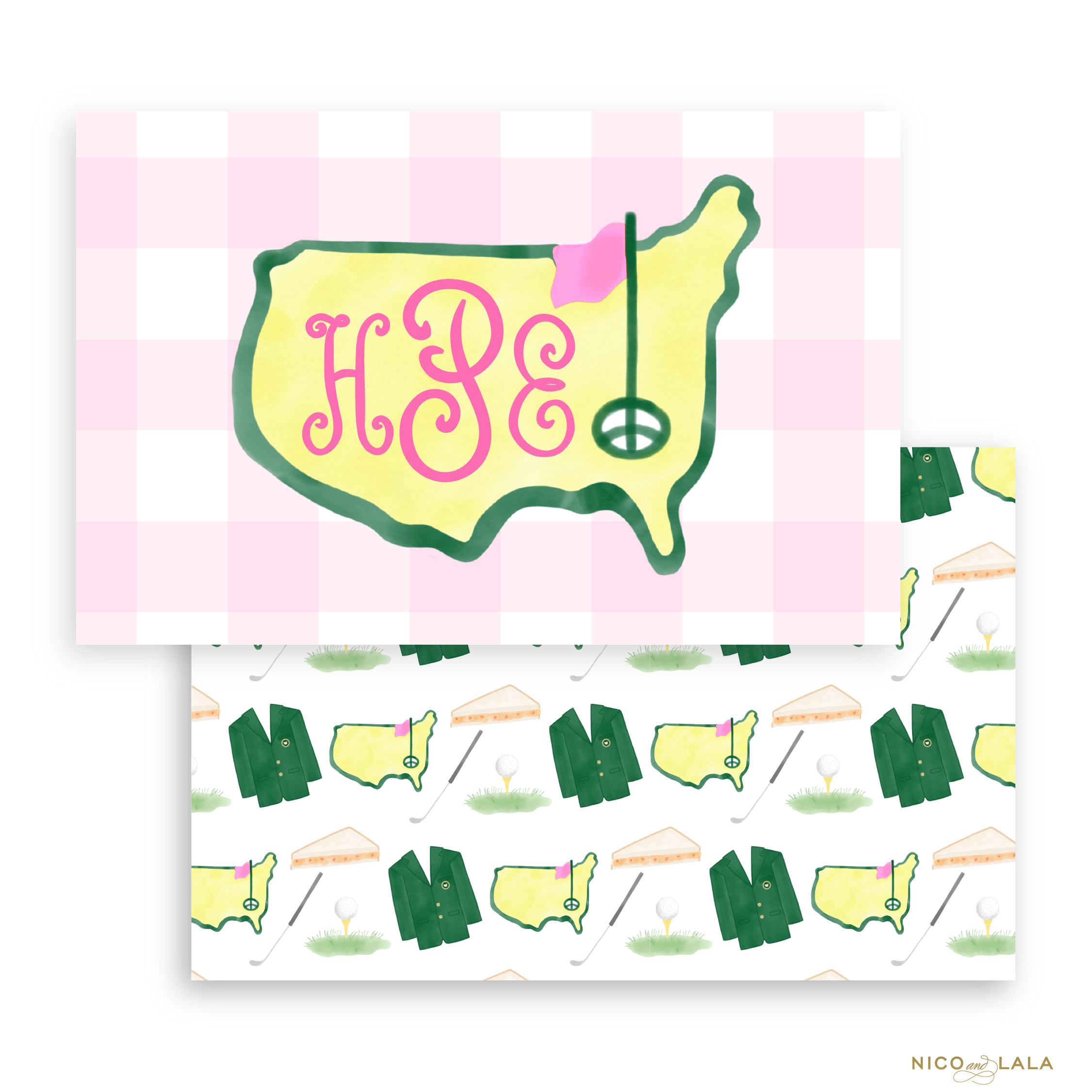Masters Placemat, Pink