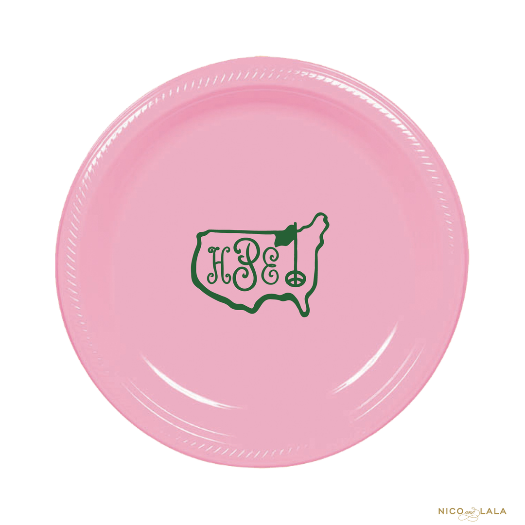 Masters Birthday Plates, PInk