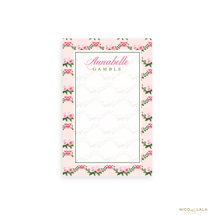 Buds and Blooms Notepad