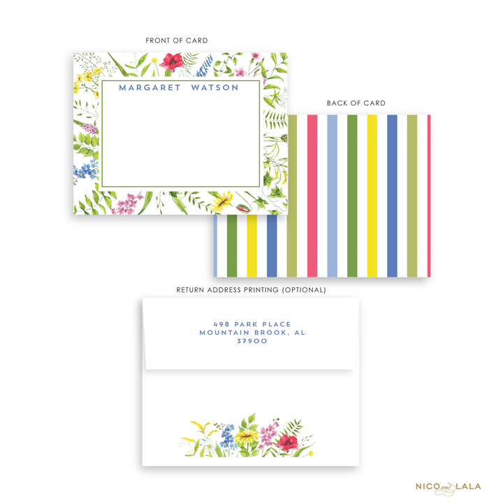 Wildflower Stationery