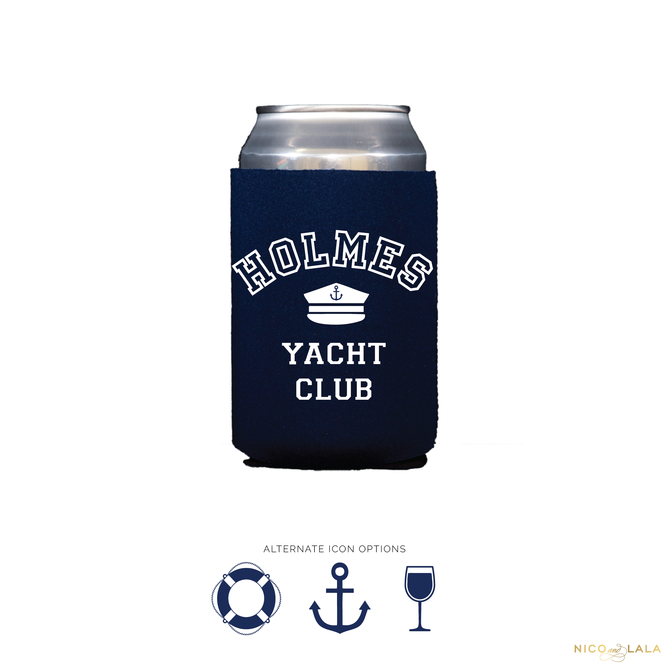 Yacht Club Koozies, Collapsible