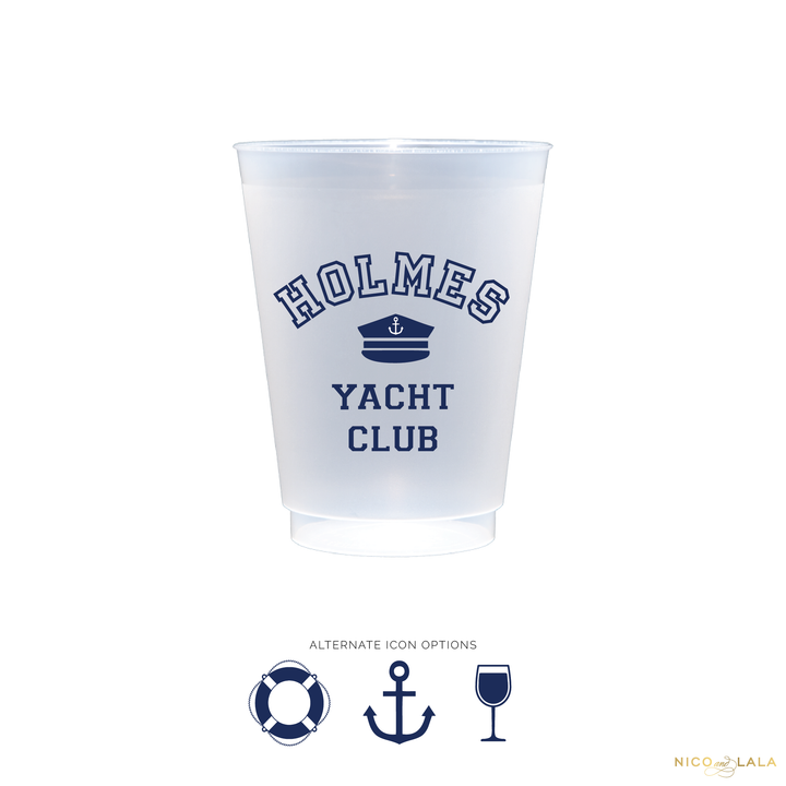 Yacht Club Shatterproof Cups