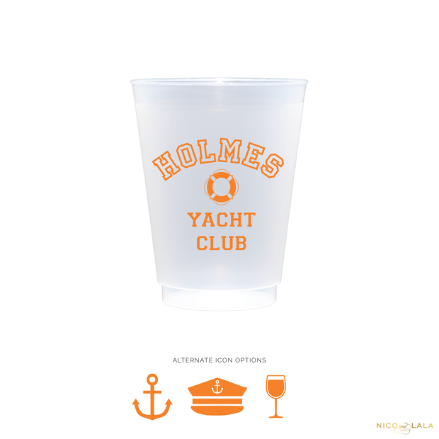 Yacht Club Shatterproof Cups