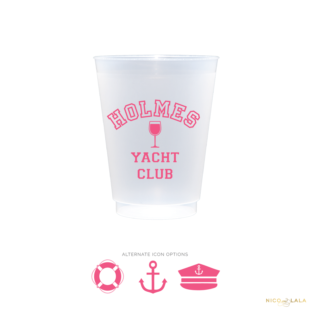 Yacht Club Shatterproof Cups